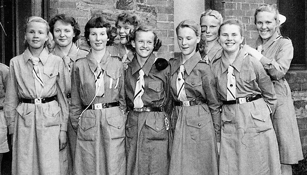 Estonian Girl Guides Adelaide 1950s